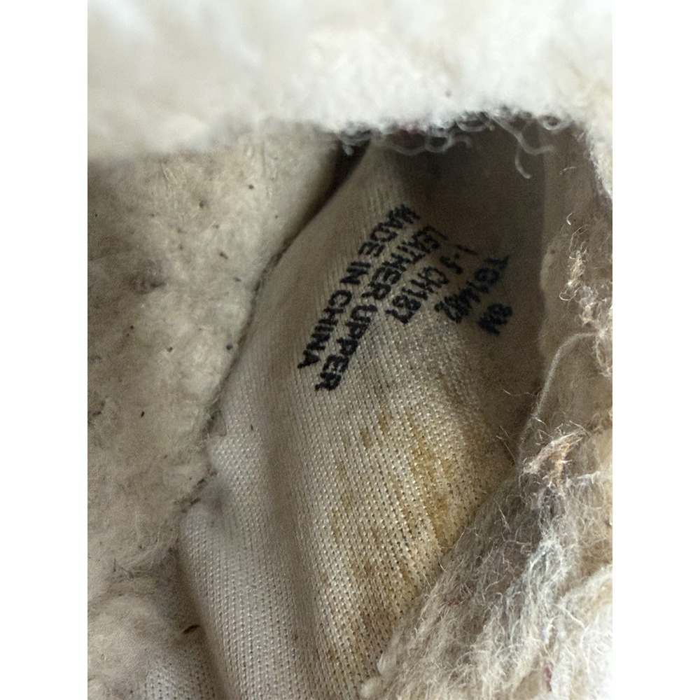 Tommy‎ Girl Y2K Boho Floral Embroidered Clogs Fur Lined Platform Mules 8 Hippie - Picture 11 of 11